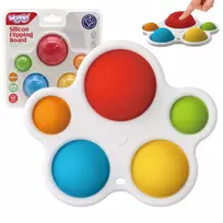 WOOPIE BABY sensorinis žaislas nuo streso, kramtukas POP IT Montessori