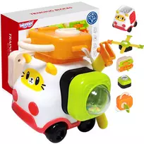 WOOPIE BABY Montessori manipuliacinis konstruktorius Automobilis Kačiukas 1