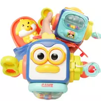 WOOPIE Pingvinas Montessori sensorinis kamuolys 6in1