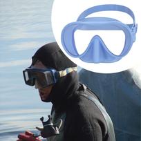 Diving Snorkel Accessories with Nose Protection for Travel Enthusiasts Light Blue