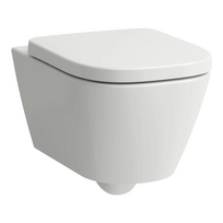 LAUFEN MEDA RIMLESS pakabinamas wc su lėtaeigiu dangčiu ir Silent Flush technologija