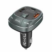 Laisvų rankų įranga CAR FM TRANSMITTER+CHARGER USB/3P BLACK FFLB0 VENTION