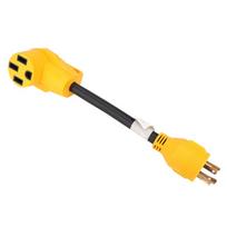 Twist Lock RV Power Cord Adapter 30A Male to 50A Female US Plug
