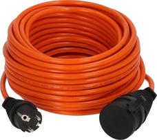 "Brennenstuhl Bremaxx" prailgintuvas V2 Outdoor 25 m (oranžinės spalvos signalo kabelis, trumpalaikiam naudojimui lauke, IP44, galima naudoti -35 °C temperatūroje, atsparus alyvai ir UV spinduliams) 1161600500