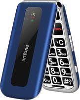 artfone F20 Senior Mobile Phone Without Contract, Flip Mobile Phone for Seniors, Senior Mobile Phone Large Buttons 2G GSM Mobile Phone for Seniors with 2.4 Inch Colour Display, Dual SIM, SOS Emergency