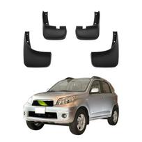 4 vnt. Purvasaugiai Automobilio Purvo Atvartai Suderinami su Toyota Terios 2007-2019 2013 2014 2015 2016 2017 2018 FT-56 juoda