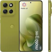 Motorola Moto g86 5G išmanusis telefonas (6,67" Super HD ekranas, 50 MP kamera su "Moto-AI", 8/256GB, 5100 mAh, "Android 15") Pantone Golden Cypress + apsauginis dangtelis - "Amazon" specialiai