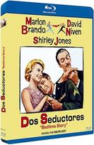 Two Successful Seducers, Bedtime Story 1964 Blu-Ray ispanų importas su vokišku garsu, Marlon Brando, David Niven, Shirley Jones