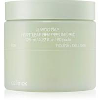 celimax Ji Woo Gae One Step Mild Cleansing Pad makiažo valymo pagalvėlės maitinamojo poveikio 60 vnt.