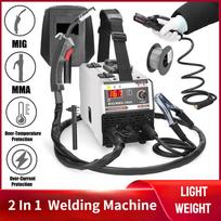 2 viename MIG MMA suvirinimo aparatas IGBT DC inverteris suvirintojas Automatinis vielos padavimo kontaktinis suvirinimas Nedujomis, dujomis ekranuotas ARC suvirintojas 220V