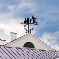 Katės metalinė vėjarodė, vėjarodis, retro dekoratyvinis geležies meno ornamentas, gyvūno vėjo krypties rodyklė terasai, tvorai white