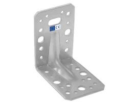 Montavimo kampas, 90x90x65x2,0mm, sustiprintas, cinkuotas
