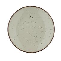 Pietų lėkštė ILAJA ARTE ROSE GREEN, 2 spalvų, 20 cm