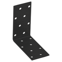 Montavimo kampas, 80x80x40x2mm, juodas