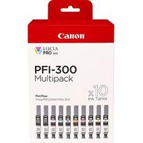 Canon PFI-300 10INK MULTI PACK MBK/PBK/C/M/Y/PC/PM/R/GY/CO 4192C008