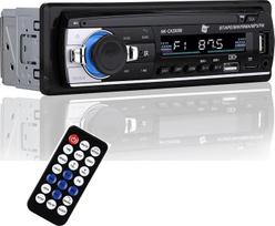 NK automobilinis radijo imtuvas su "Bluetooth 4.0-1 DIN" - 4 x 40 W, AUX funkcija, MP3 grotuvas ir dviguba USB jungtis, FM stereofoninis garsas, laisvų rankų įranga, nuotolinio valdymo pultas, įkrovimo funkcija, LCD ekranas, "iOS" ir "Android",