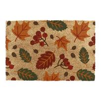 Iš kokoso pluošto grindų kilimėlis 40x60 cm Autumn Leaves – Artsy Doormats