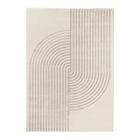 Pilkos spalvos/kreminės spalvos kilimas 140x200 cm Zen – Universal