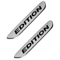 Chromuotas Edition Emblemos Ženklelio Lipdukas Mercedes Benz AMG W176 W177 W246 W117