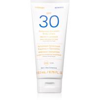 Korres Yoghurt Sunscreen losjonas nuo saulės veidui ir kūnui SPF 30 200 ml