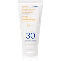 Korres Yoghurt Sunscreen veido kremas nuo saulės didelė apsauga nuo saulės SPF 30 50 ml