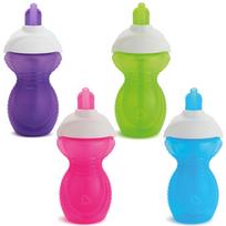 Munchkin gertuvė su šiaudeliu / Click Lock Flip Straw Cup 296ml (kelios spalvos)