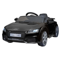 Elektromobilis AUDI TT RS 12V (juodas, geltonas, raudonas)