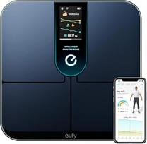 "eufy by Anker" WLAN fitneso stebėjimo išmaniosios svarstyklės P3, išmaniosios svarstyklės su analize, virtualus 3D kūno modelis, skaitmeninės kūno svarstyklės su 16 rodmenų, širdies ritmu, KMI, "Bluetooth", su programėle