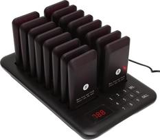 "VBESTLIFE" restoranų pager sistema, 800 m ilgas veikimo atstumas, 3 režimai, restoranų laukimo signalas, 16 svečių pager, pager sistema, skirta skambučiams į restoranus, maitinimo įstaigas (ES)