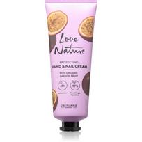 Oriflame Love Nature Organic Passion Fruit apsauginis rankų kremas 75 ml