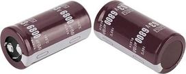 2 vnt 63V 6800uF mažo impedanso elektrolitinio kondensatoriaus komponentas aliuminis 25 × 50 mm 105 ℃