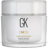 GK HAIR Global Keratin Deep Conditioner kaukė (7,05 Fl Oz/200 g) Intensyviai drėkinanti atkuriamoji kaukė sausiems, pažeistiems, dažytiems ir garbanotiems plaukams