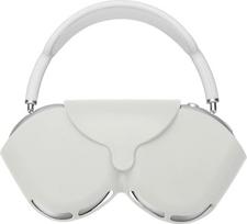 kwmobile Dėklas, suderinamas su "Apple Airpods Max" dėklu - Silikoninis ausinių dėklas - Baltos spalvos dangtelis