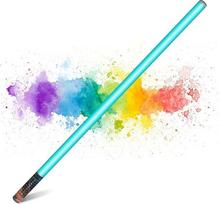 LUXCEO Mood1 RGB LED vaizdo lemputė, reguliuojamos spalvos ir scenos, įmontuota 2000 mAh baterija, 120 cm ilgio RGB nuotraukų apšvietimas, skirtas "YouTube", "TikTok", "Vlogging", vakarėlių barui, žaidimų transliavimo šviesai