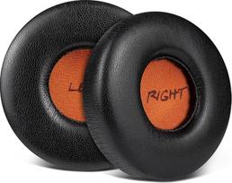 SOULWIT Profesionalūs "Jabra Revo" belaidžių "Bluetooth" / laidinių ausinių pakaitiniai įdėklai, minkštesnės baltyminės odos ir triukšmą izoliuojančių putų ausų įdėklai