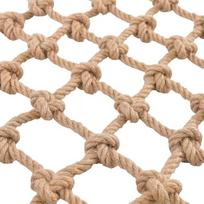 SSWZHANG Apsaugos tinklas Kanapių kanapių tinklas Vaikų laiptai Balkonas Anti Fall Net Laipiojimo tinklas Restoranas Baras Apdailos tinklas Tvora Net Juta Net Izoliacinis tinklas Hamakas sūpynės (dydis: 2 x 2 m (7 x 7 pėdų))