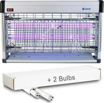 Yatek UV vabzdžių naikintuvas, elektrinė uodų gaudyklė su magnetiniu transformatoriumi, užtikrinančiu ilgesnį tarnavimo laiką, 100 m2, 20 W galios (2 x 10 W), su 2 vamzdeliais po 10 W Dovana
