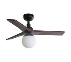 FARO 34278-11L - Lubinis ventiliatorius KLIM S 1xE27/15W/230V graikinis riešutas/juoda + +VP
