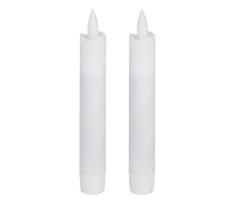 Eglo 422218 - KOMPLEKTAS 2x LED Žvakė ANTANABE LED/1xAAA 15 cm balta