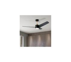 Immax NEO 07280L -LED lubinis ventiliatorius BEAUTY 18W/230V juoda Wi-Fi Tuya + +VP
