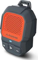 "Avantree HomeBuddy" nešiojamasis mini "Bluetooth" garsiakalbis su "Auracast", 15 valandų atkūrimo, atsparus vandeniui pagal IP67 standartą, prisegamas nešiojamasis garsiakalbis muzikai ir skambučiams, skirtas naudoti patalpose ir lauke, raudonos spalvos