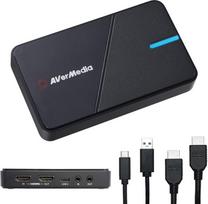 "AVerMedia" HDMI fiksavimo kortelė - žaidimų, vaizdo transliacijos, 4K fiksavimo kortelė PS5, "Xbox Series X/S", "Xbox One", PS4, "Nintendo Switch", "Windows", "Mac", HDR ir VRR palaikymas - GC551G2 Live Gamer Extreme 3