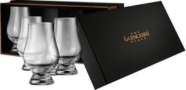 "Glencairn" viskio degustavimo stiklinė Nosing Glass juodoje/auksinėje pristatomojoje dėžutėje - 4 vnt.