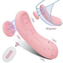 Kelnaičių vibratorius su nuotolinio valdymo pulteliu, rožinis