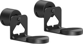 "PureMounts" garsiakalbių laikiklis "Sonos Era 100" ir "300", 2 vnt., garsiakalbių sieninis laikiklis su kabelių tvarkymu, pasukamas +/-30°, pakreipiamas 0/-30°, 5 kg keliamoji galia, juodas