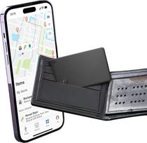 "Ucani Slim Wallet Tracker Card", įkraunama piniginės paieškos kortelė, "Find My" (tik "iOS"), piniginės mobiliojo telefono sekimo įrenginys, IP67 vandeniui atsparus, daiktų rūšiuoklis bagažo žymėms, lagaminui, telefonui