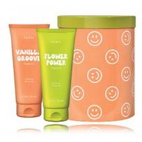 Pupa Vanilla Groove & Flower Power Happy Box rinkinys moterims (2vnt. x 200ml. dušo geliai) - Rinkinys
