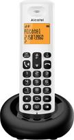 ALCATEL E260 - Belaidis DECT telefonas - Kompaktiškas dizainas - Didelis ekranas su apšvietimu - Laisvų rankų įranga - Baltas