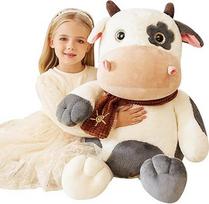 EARTHSOUND Didelė karvė, minkštas žaislas, milžiniškas minkštas žaislas, 78 cm, XL, XXL, milžiniškas pliušinis žaislas, didelis pliušinis žaislas, minkštas pliušinis žaislas, dovana vaikams