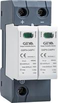 GEYA Solar PV žemos įtampos viršįtampių apsauga DIN bėgis 20KA-40KA viršįtampių ribotuvas apsauga nuo žaibo DC (2P, DC600V)